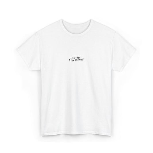 Go Fast, Stay Scrappy T-Shirt Embroidered